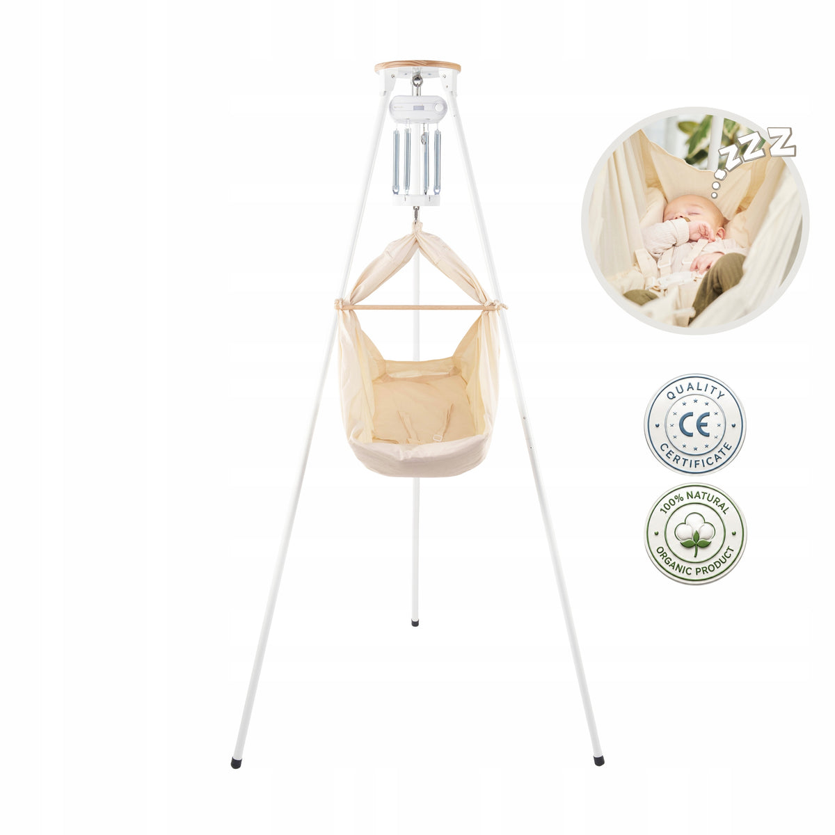 Cradle, Hammock, Rocker for children and babies Petidor Comfort