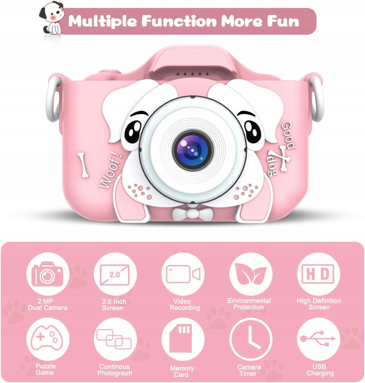 Creative Camera Kids Camera 2,3 Inch HD Digital Camera Brand no brand