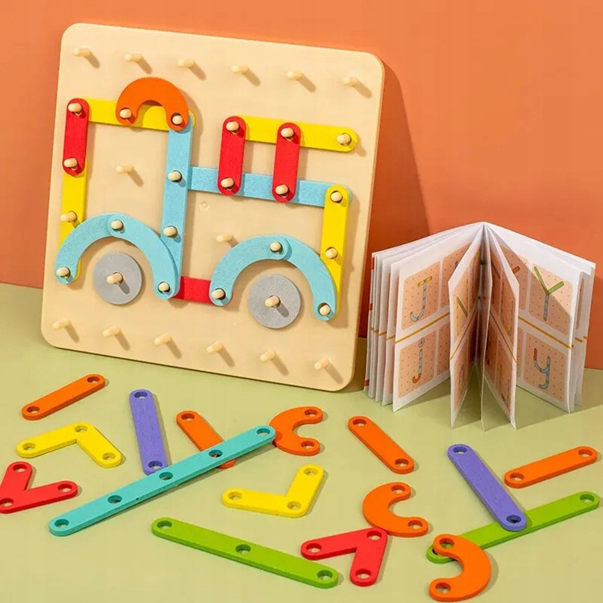 Creative board puzzle shapes for children Manufacturer code 5905408880337