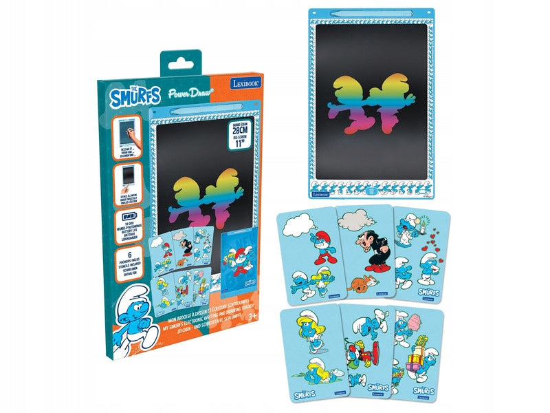 Creative set LEXIBOOK Drawing tablet E-ink CRT10SF Smurfs
