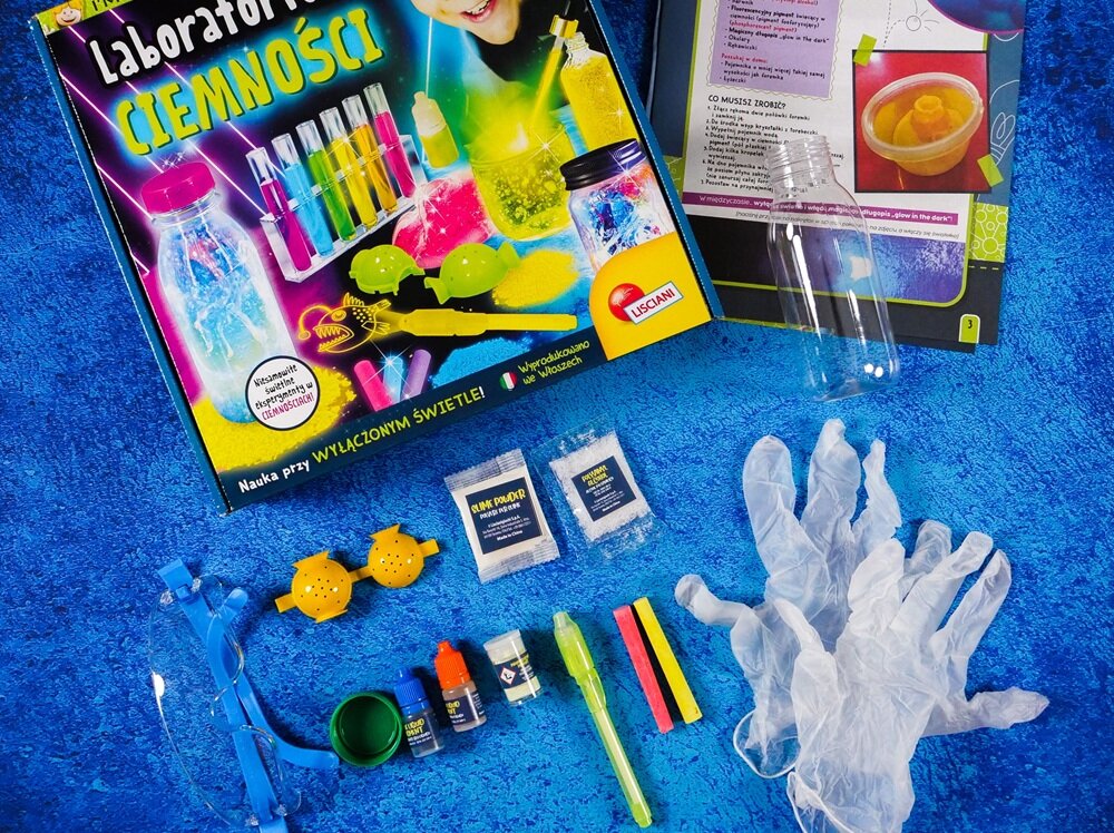 Creative set LISCIANI I'm a Genius Laboratory of Darkness 304-PL83879 Material cardboard plastic