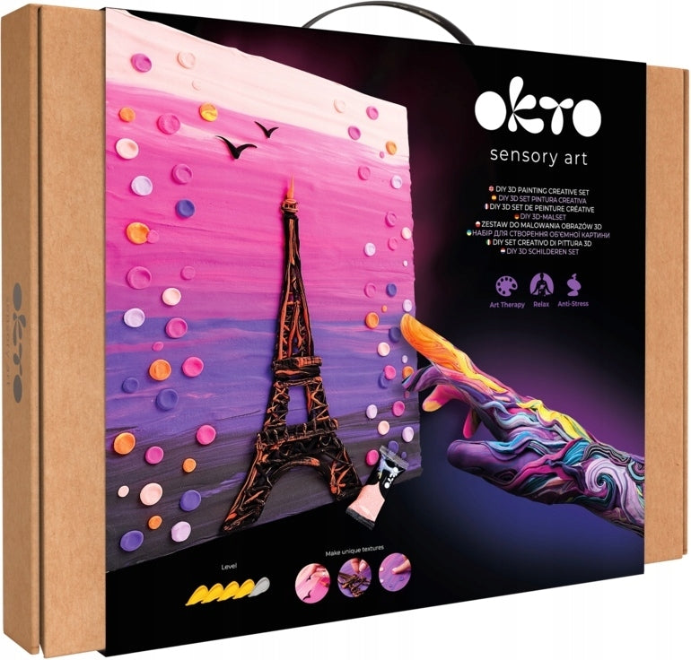 Creative set for 3D modeling Paris Brand OKTO