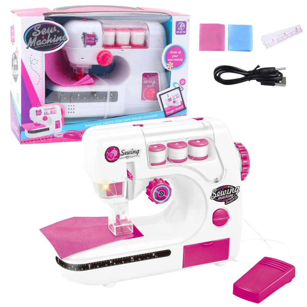 Creative sewing kit for little stylist with accessories
