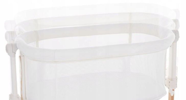 Crib Petite&Mars Glory delivery cradle extra bed circle 55x105 cm, Cream Manufacturer code 926401