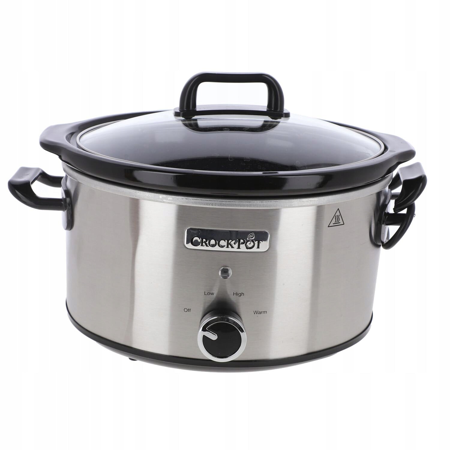 Crock-Pot CSC025X slow cooker, chrome, 3.5 litres, stainless steel Brand Crock-Pot