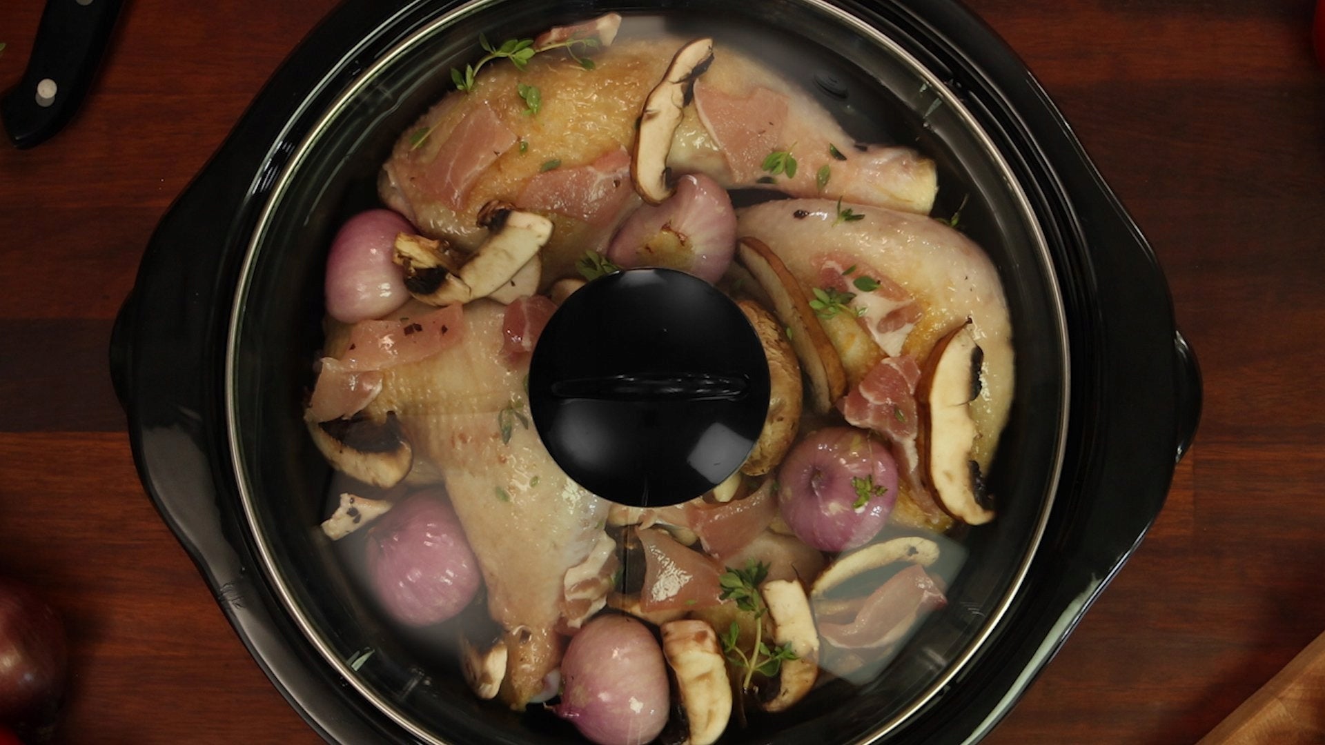 Crock-Pot Slow Cooker 4,7L Black SCCPRC507B Stainless Steel Dominant color black