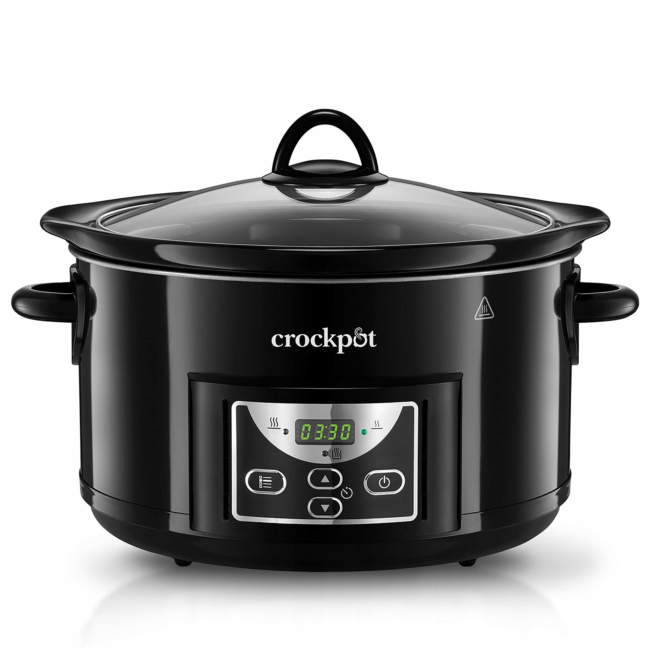 Crock-Pot Slow Cooker 4,7L Black SCCPRC507B Stainless Steel