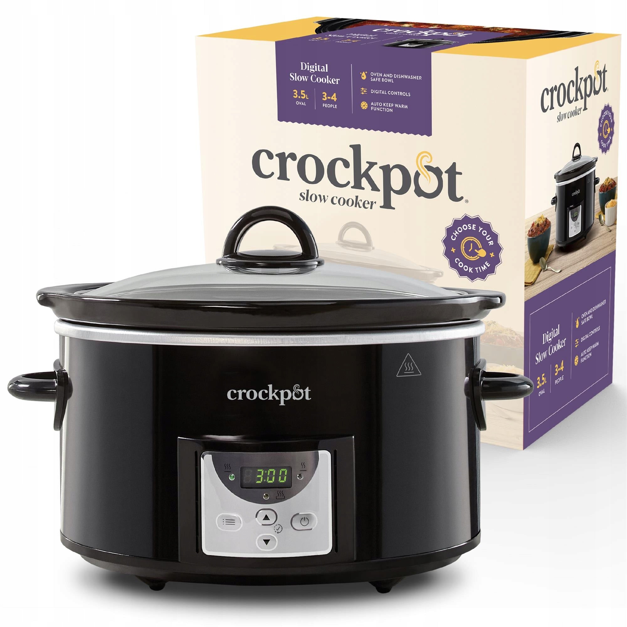 CrockPot CSC113X Pomalý hrnec, 3,5 l