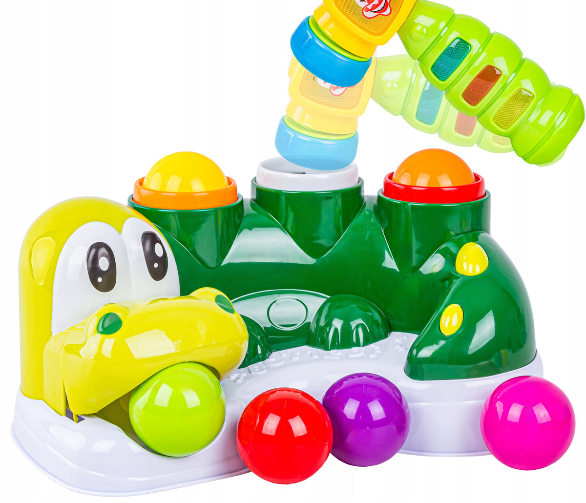 Crocodile Toy Playing Hammer Ball Beater Interactive Game For Kids Brand DK