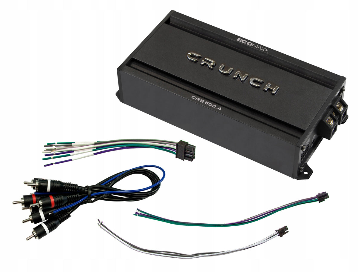 Crunch CRE500.4 - 4 Channel Car Amplifier Compact