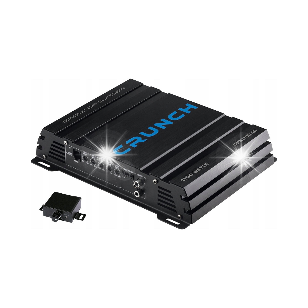 Crunch GPX750.1D car single channel amplifier - MonoBlock + remote control