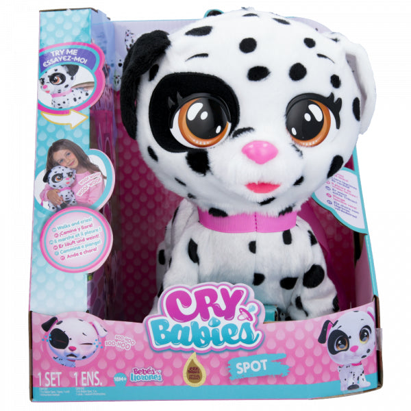 Cry Babies Spot- interactive Dalmatian walks, cries +20 sounds EPEE