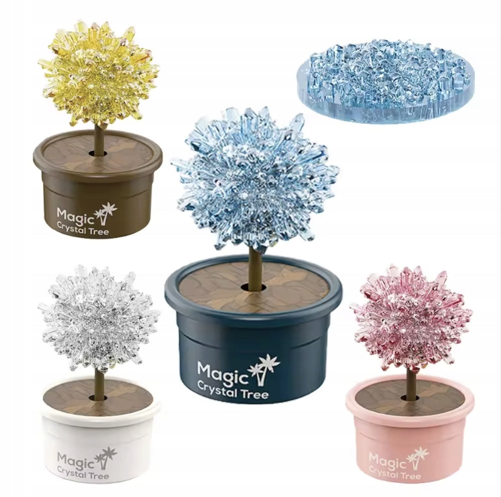 Crystal Breeding Set Magic Tree Crystal Flower Pot Video Manufacturer code zestaw kreatywny doświadczalny kryształ