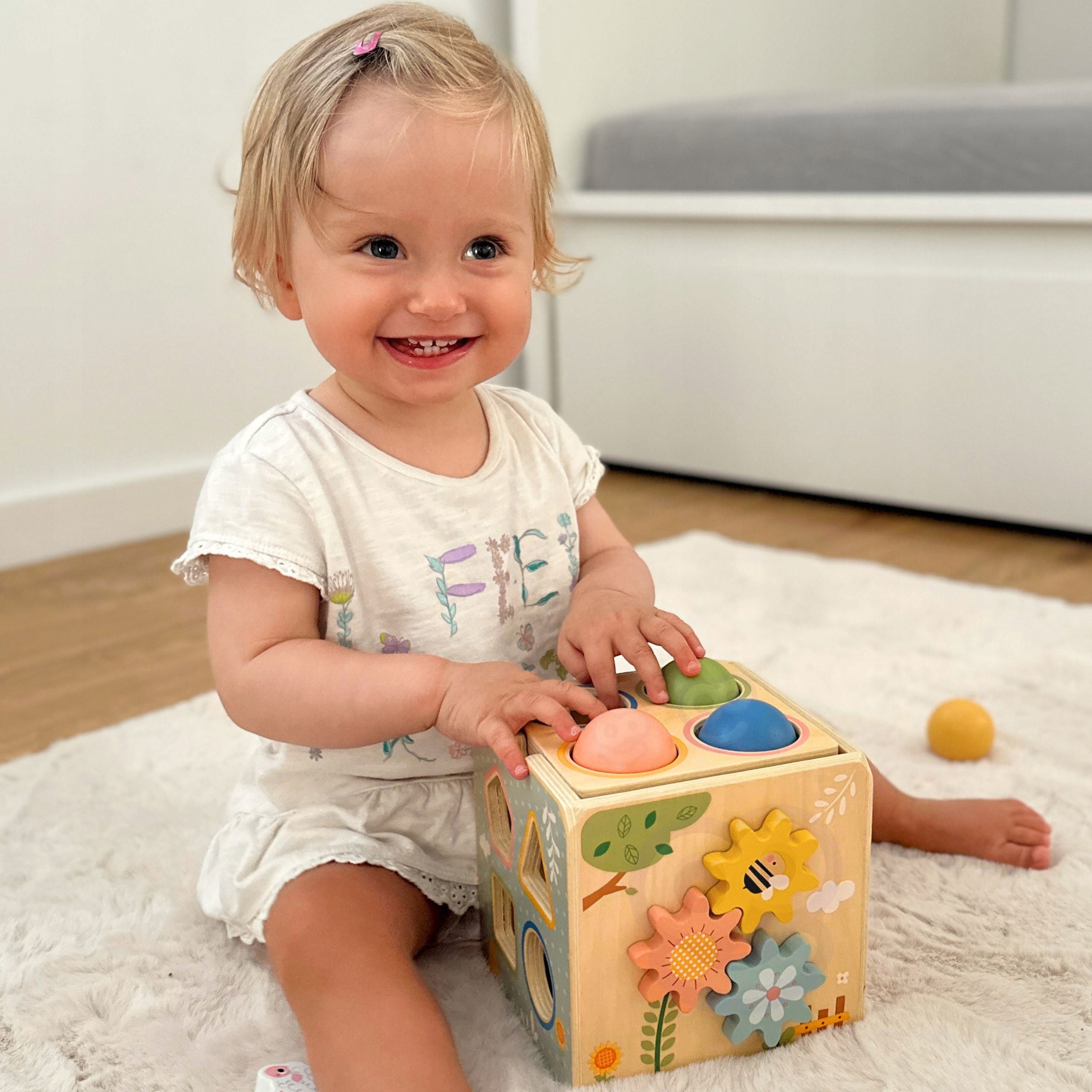 Cube Sorter Educational Sensory Montessori Toy 5in1 TOOKY TOY Packaging status original