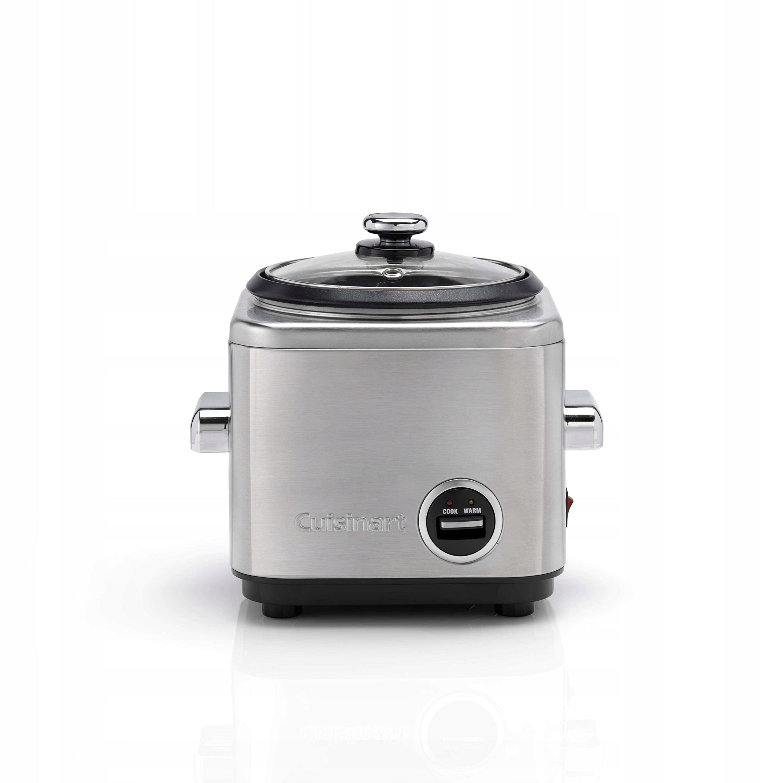Cuisinart CRC400E pressure cooker for rice and steaming 400g steel Dominant color silver/gray