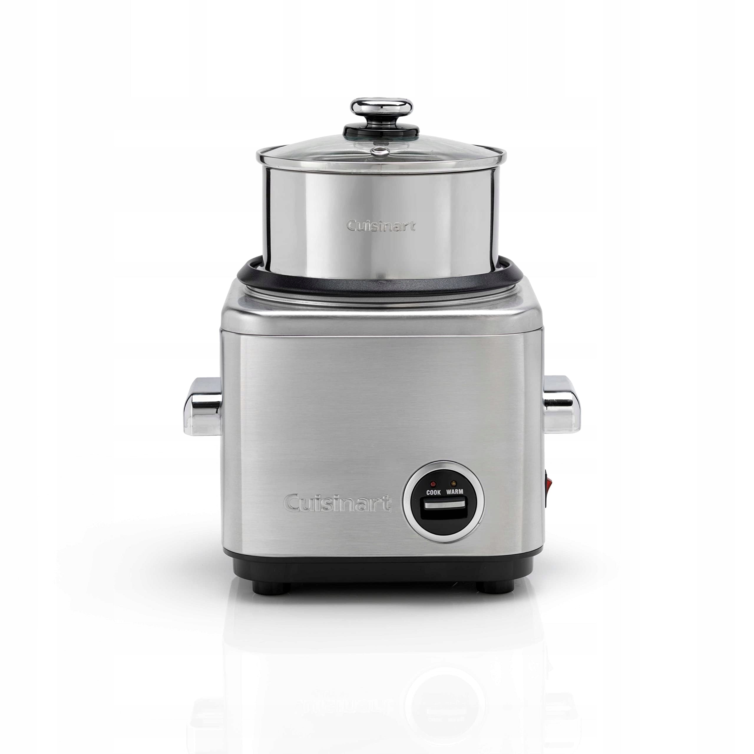 Cuisinart CRC400E pressure cooker for rice and steaming 400g steel