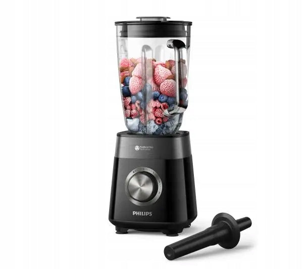 Cup Blender Philips Series 5000 HR3030/00 2L Black for Mixing Packaging status original