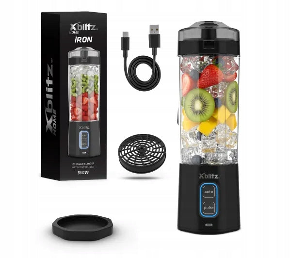 Cup Blender Xblitz Iron Wireless 0,7L for Mixing Manufacturer code Xblitz iRon