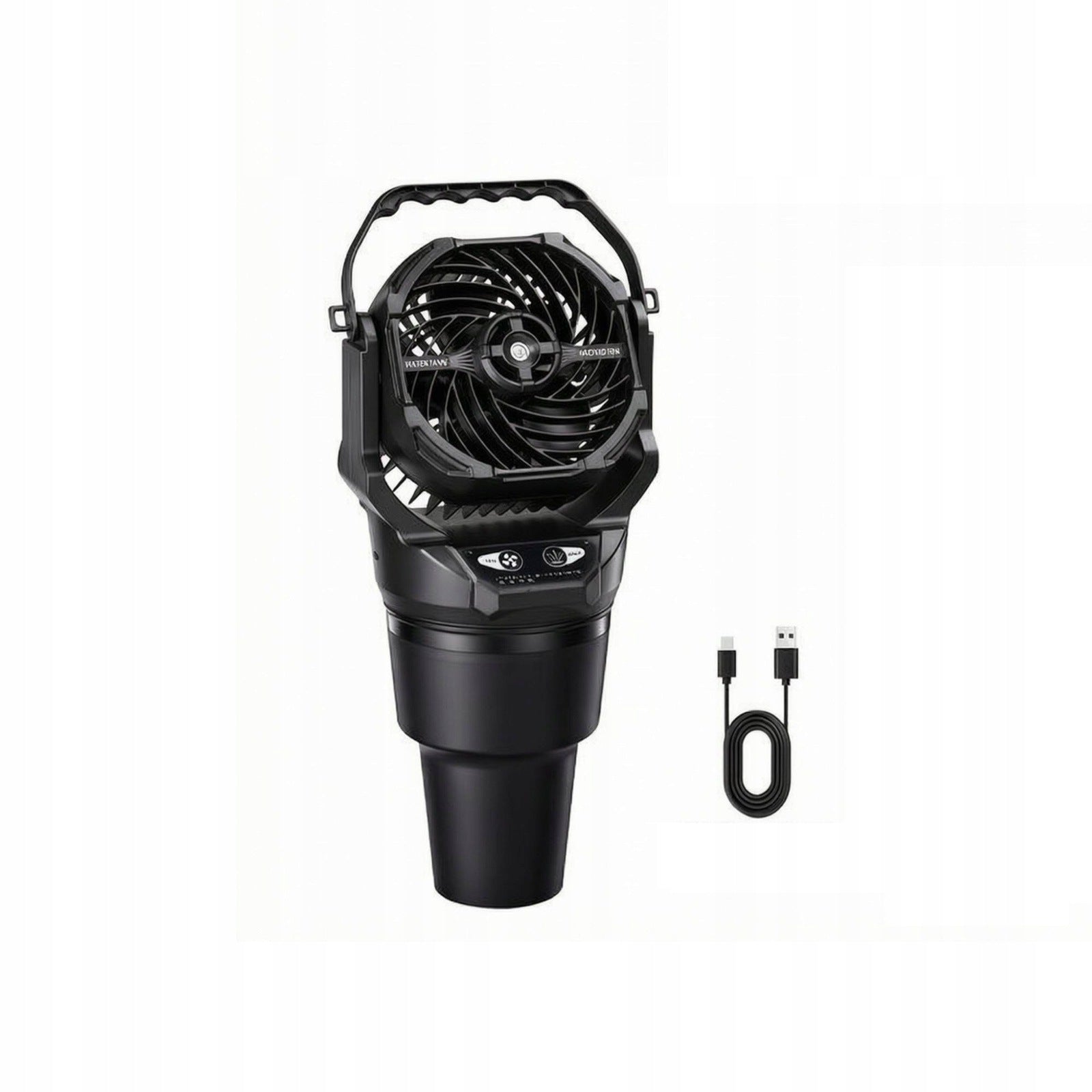 Cup-Holder Misting Fan Portable for Fishing, Boating