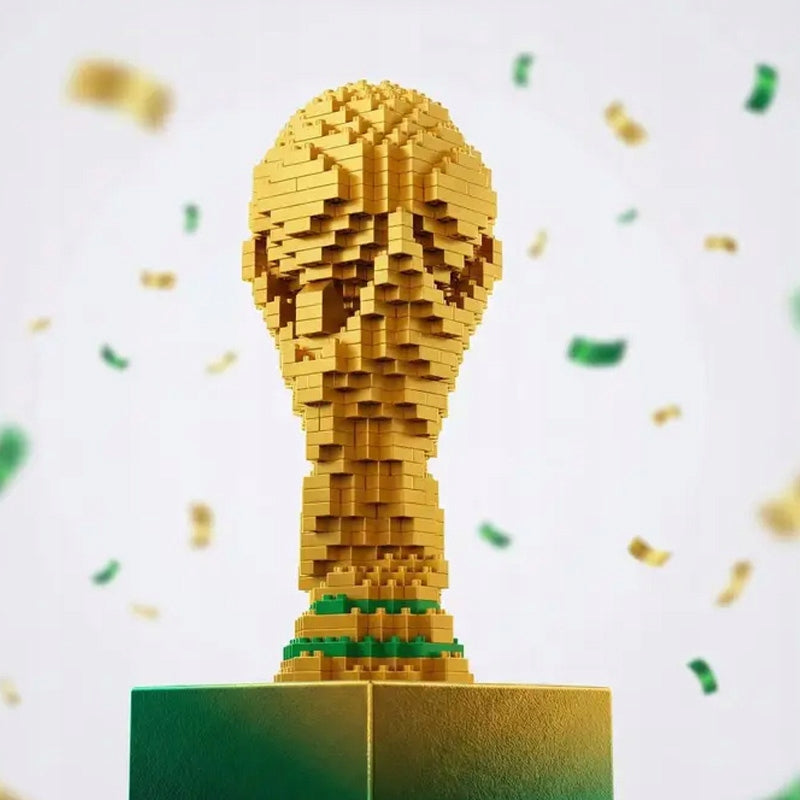 Cup + Stand Blocks Plastic Gift Gadget Ornament Football Manufacturer code PRC