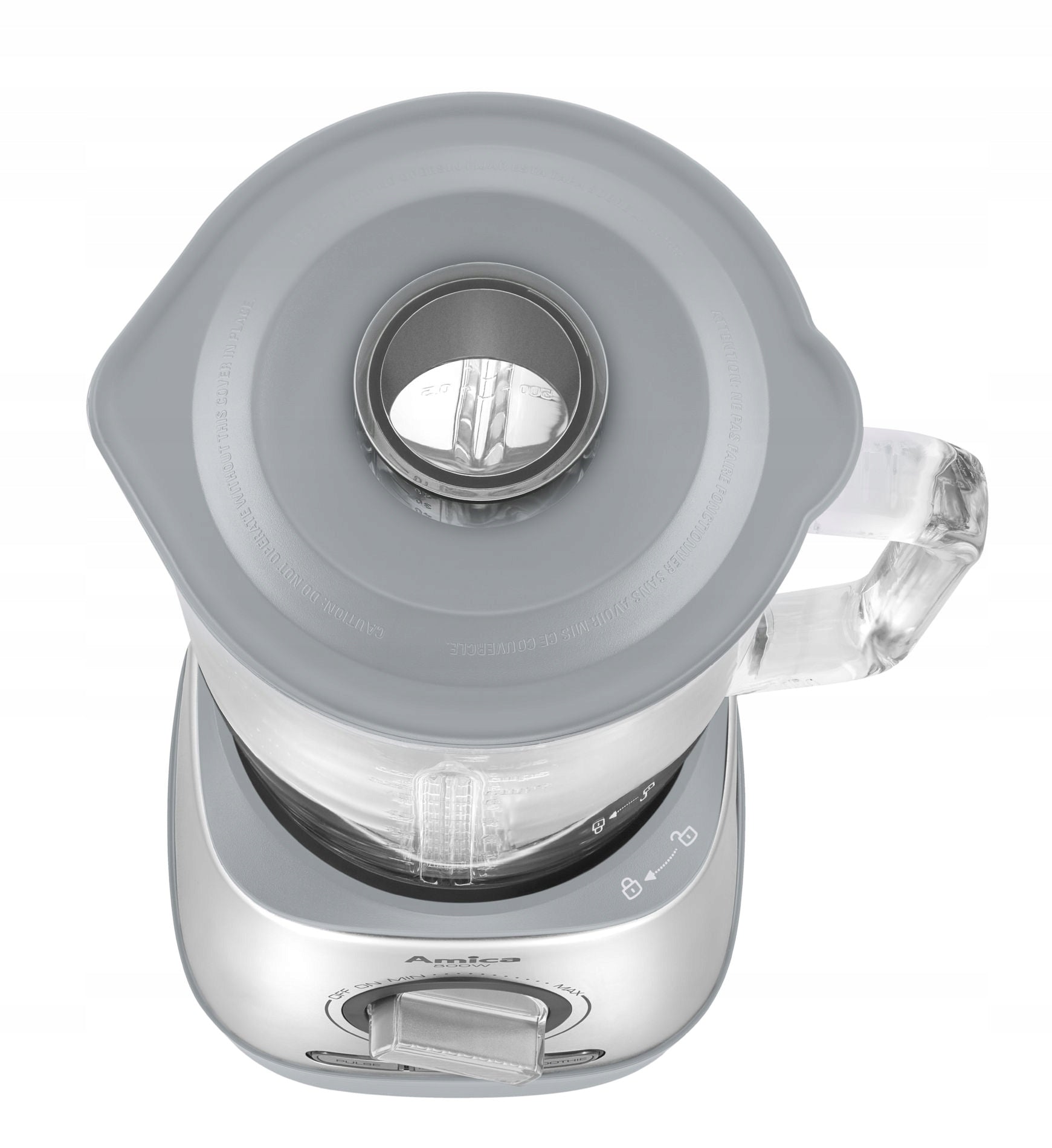 Cup blender Amica BTM5012 1,5L Crushes ice Glass cup HotSafe+ Manufacturer code 1190251