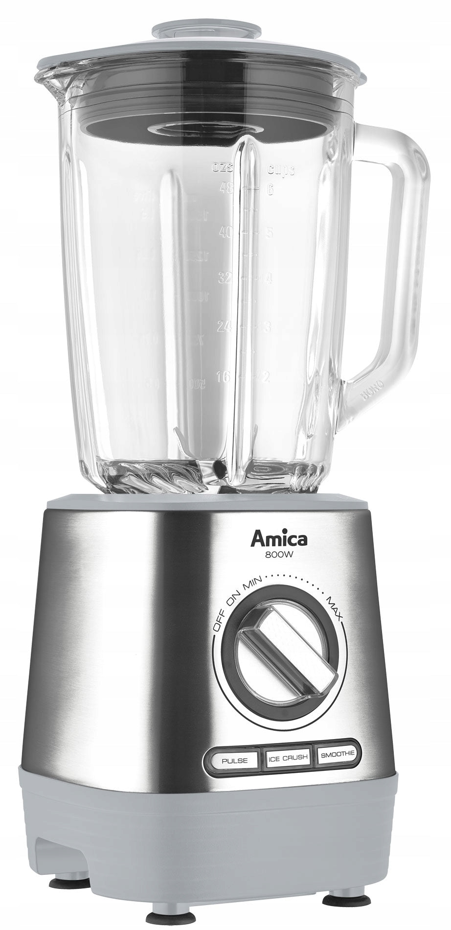 Cup blender Amica BTM5012 1,5L Crushes ice Glass cup HotSafe+