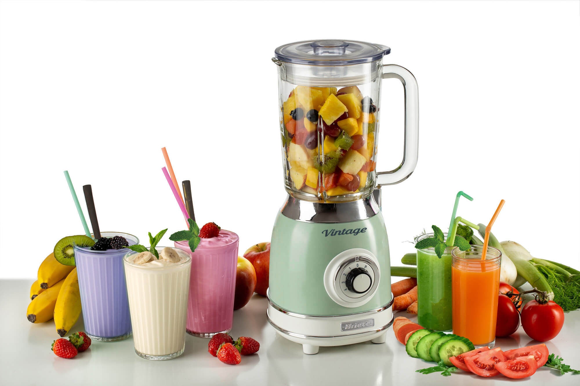 Cup blender Ariete 583/04 Vintage 1000 W green Power rating 1000 W