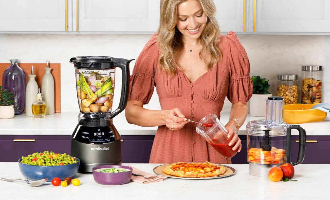 Cup blender NUTRIBULLET Triple Prep System NBF580 Black Included equipment other