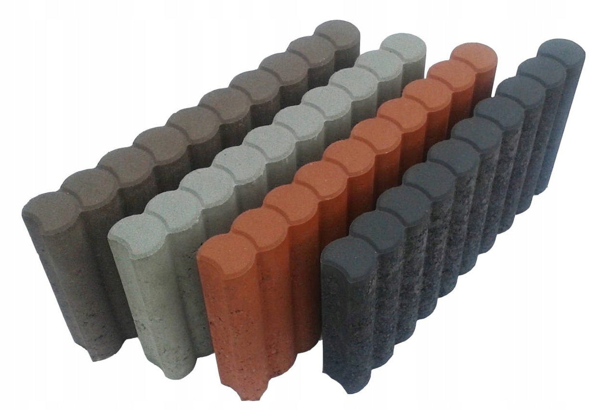 Curb Palisade Garden Edge Concrete 38 pcs