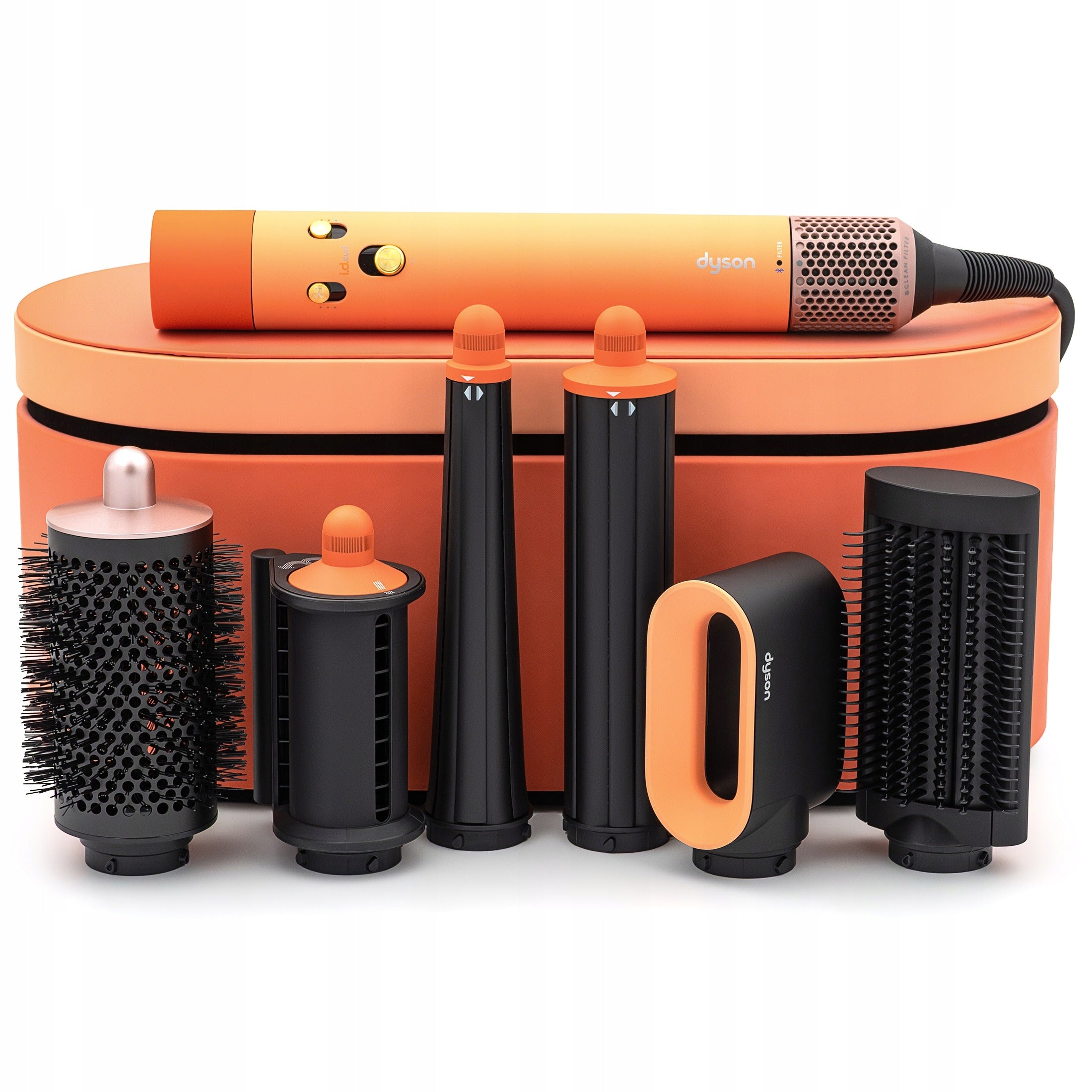Curler Dryer Multistyler Dyson Airwrap Straight+Wavy Peach Topaz