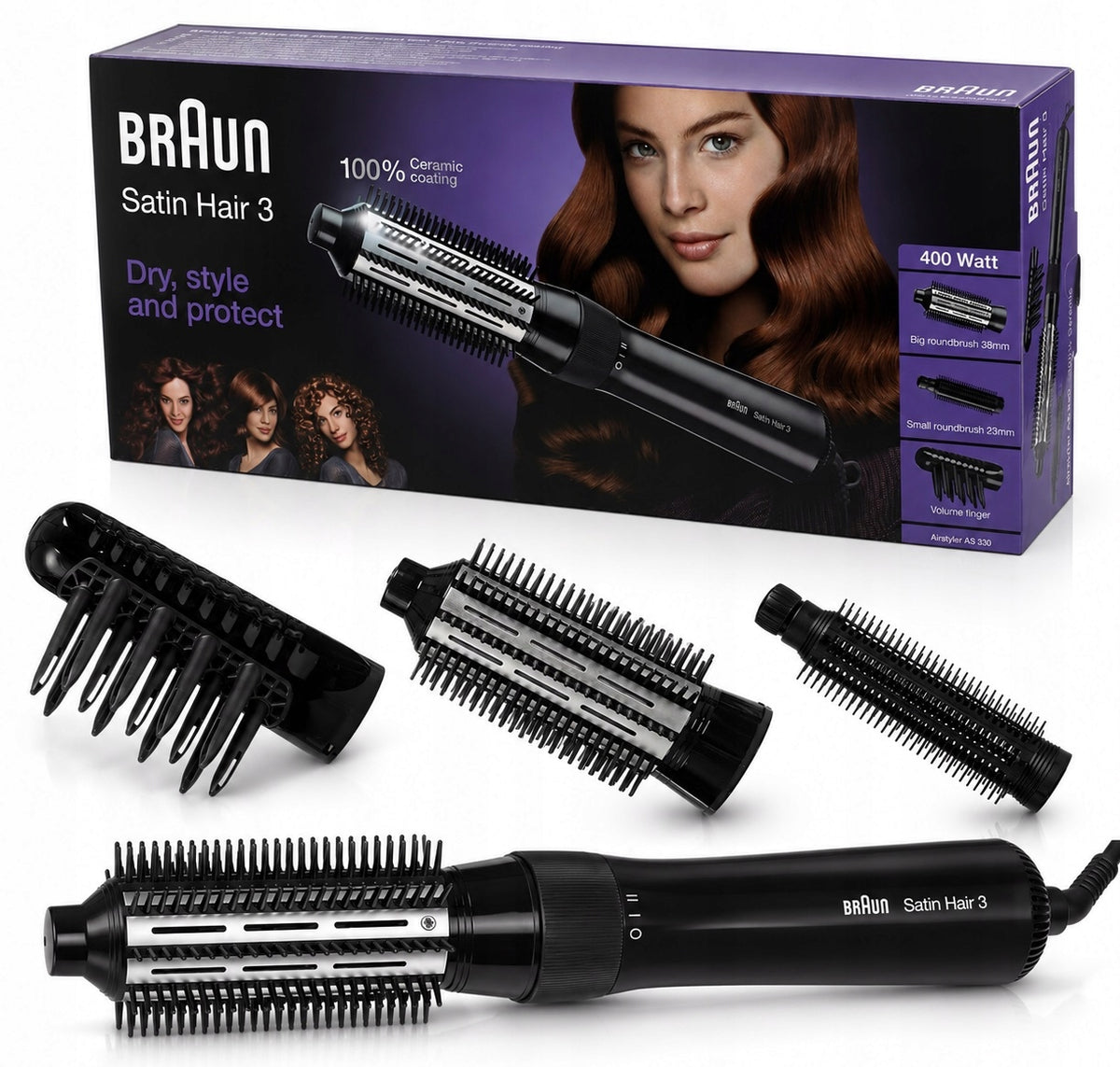 Curler-dryer Braun Satin Hair 3 AS330