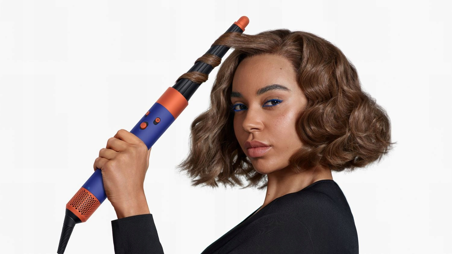 Curler multistyler Dyson Airwrap i.d. Curly+Coily Prussian Blue/Copper Brand Dyson