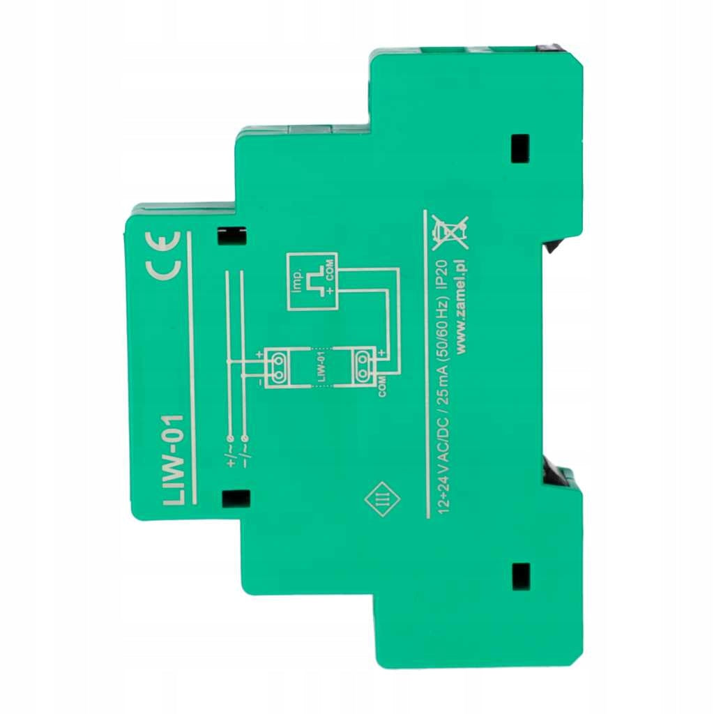 Current pulse counter ZAMEL LIW-01 WiFi SUPLA Batteries included no