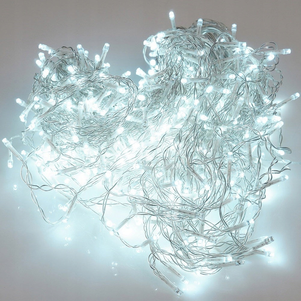 Curtain LIGHT outdoor garland for facades house lamps 500LED 11,m Brand no brand