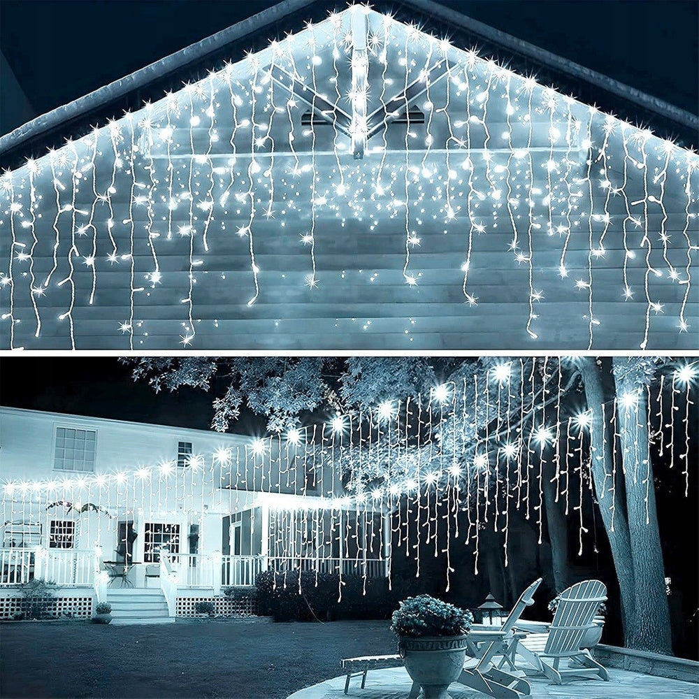 Curtain LIGHT outdoor garland for facades house lamps 500LED 11,m Packaging status original