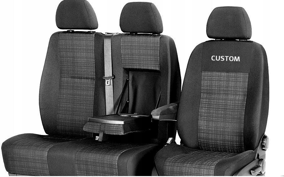 Custom seat covers FORD TRANSIT CUSTOM FROM 2012 to 2024