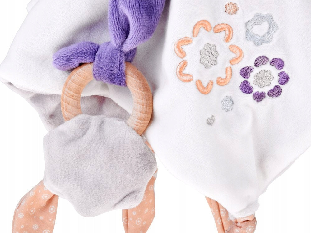 Cute Hugging BEAR with blanket and teether gift for baby ZA5879 Brand Jokomisiada
