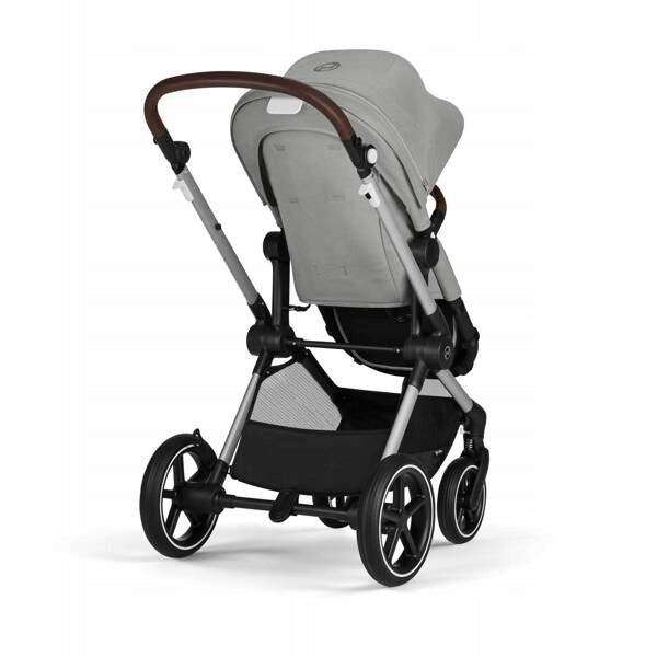 Cybex Eos Lux Deep Stroller Frame Silver Stone Grey Manufacturer code 4063846477968