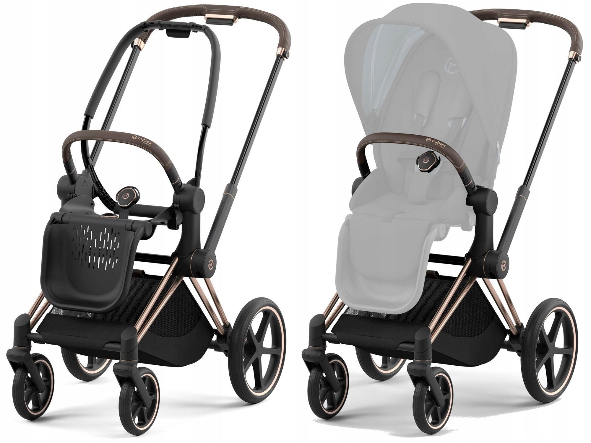 Cybex Priam 4.0 frame trolley frame / Rosegold