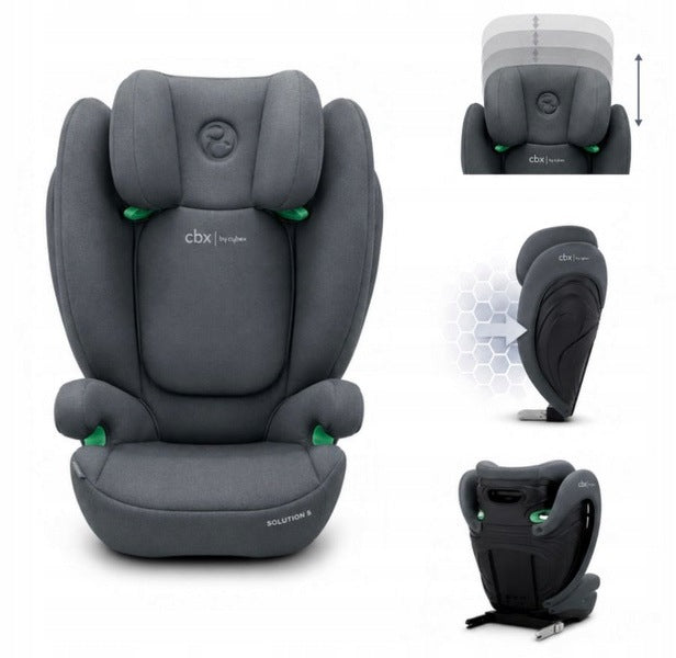 Cybex Solution B I-Fix Car Seat 15 - 50 kg Steel Grey Manufacturer code 522003875