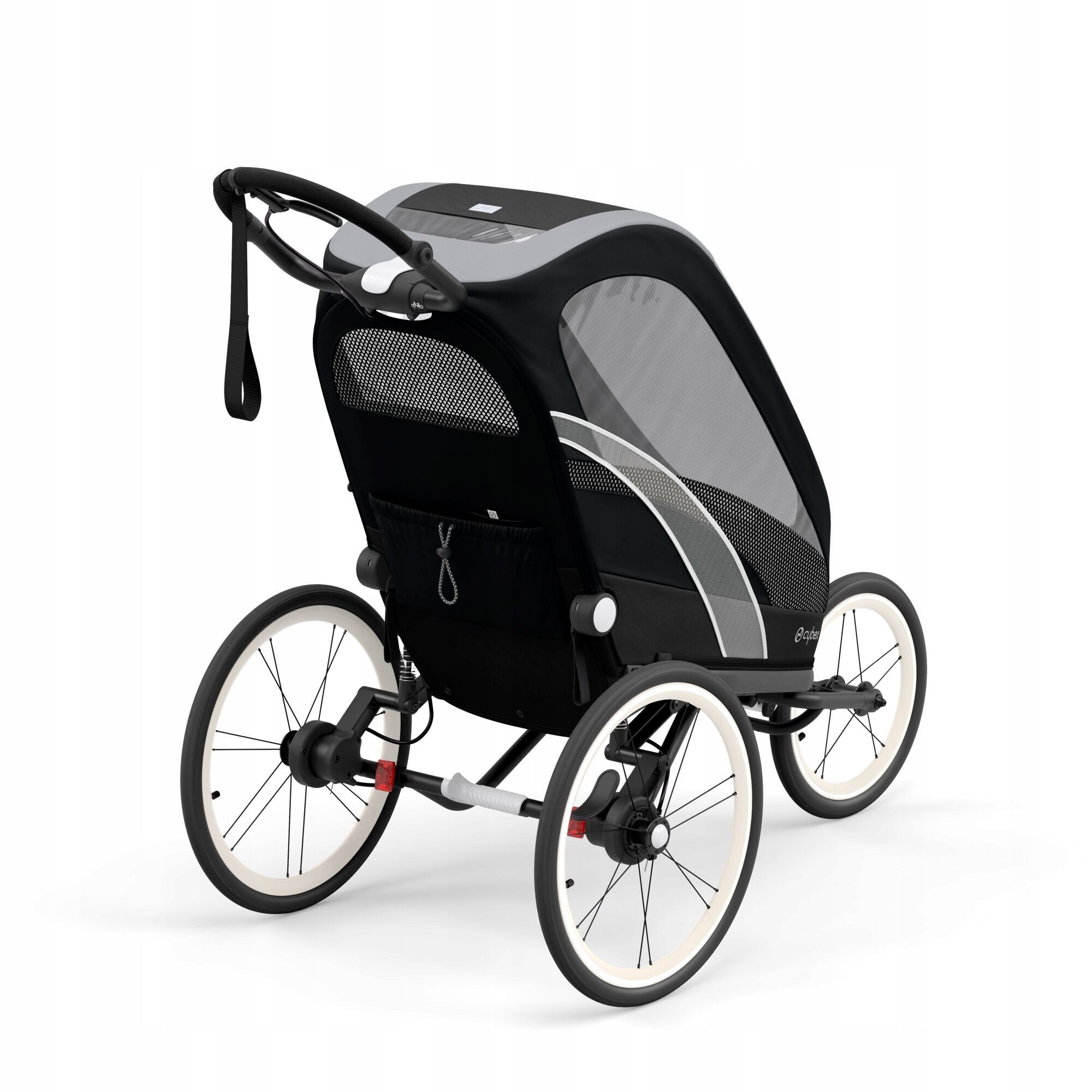 Cybex Zeno One Box All Black Bike Trailer Running Cart Manufacturer code 521000327