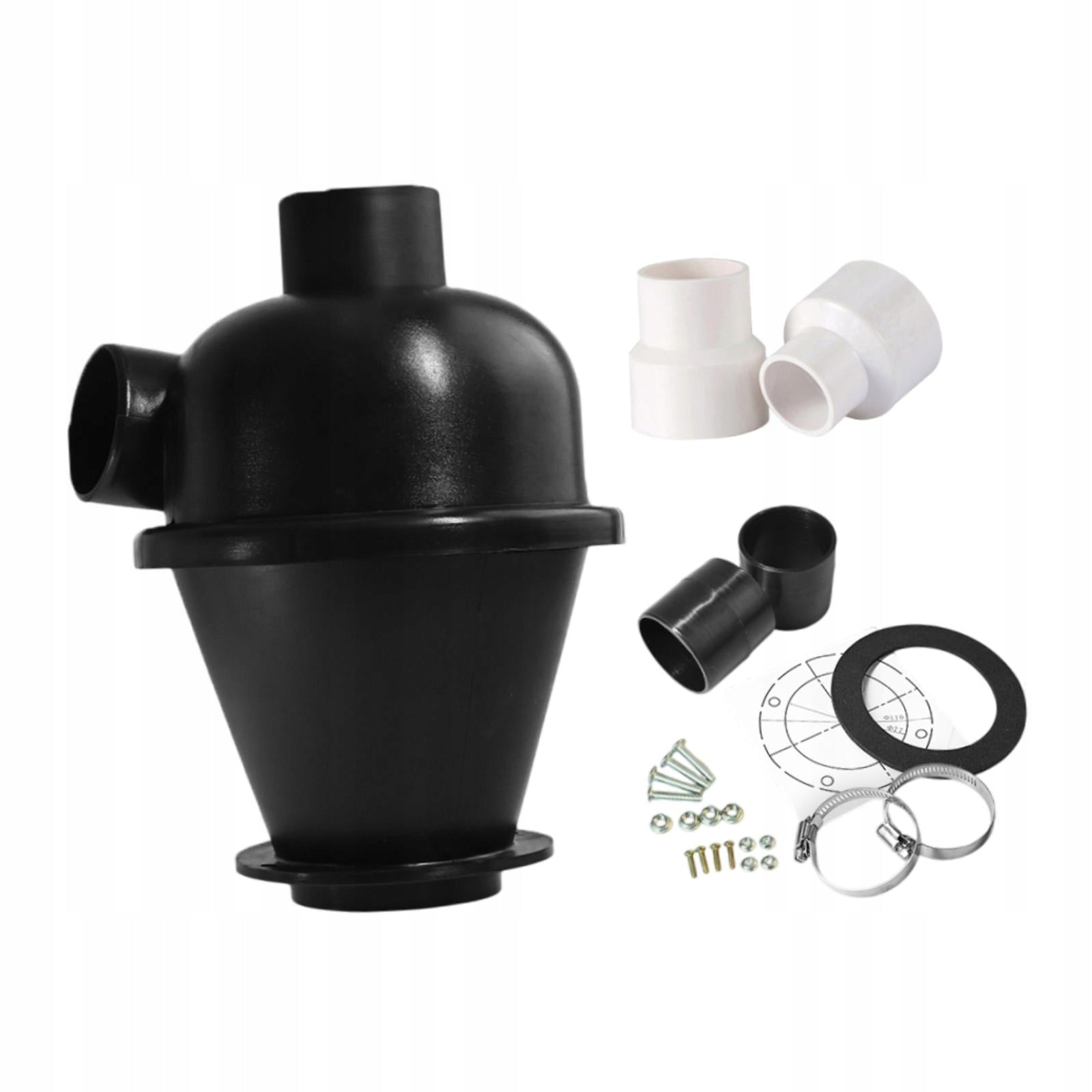 Cyclone Dust Collector Construction Waste Porable Accessories Easy to Brand no brand