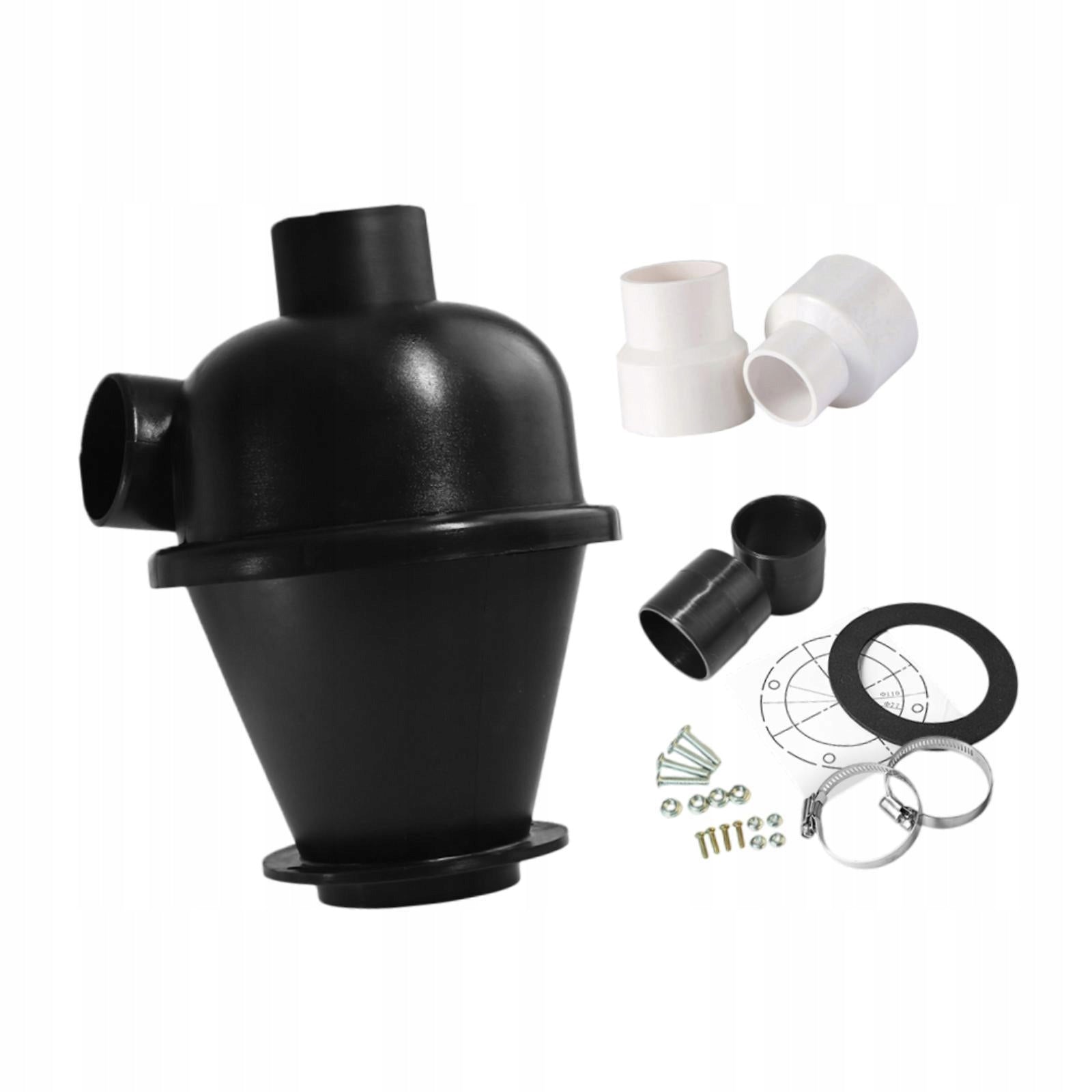 Cyclone Separator 50mm Diameter Spare Parts Chipboard Easy to Install