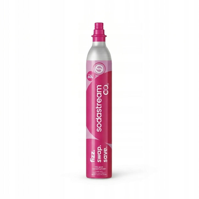 Cylinder SodaStream gas cylinder CO2 cartridge pink