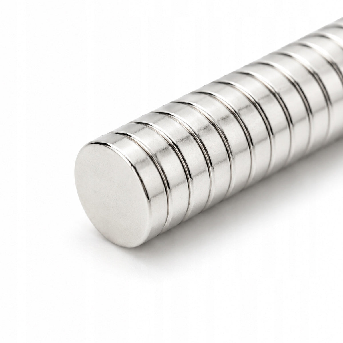 Cylindrical Neodymium Magnet 8x2 N38 Small Cylindrical Neodymium Magnets 50 Pieces