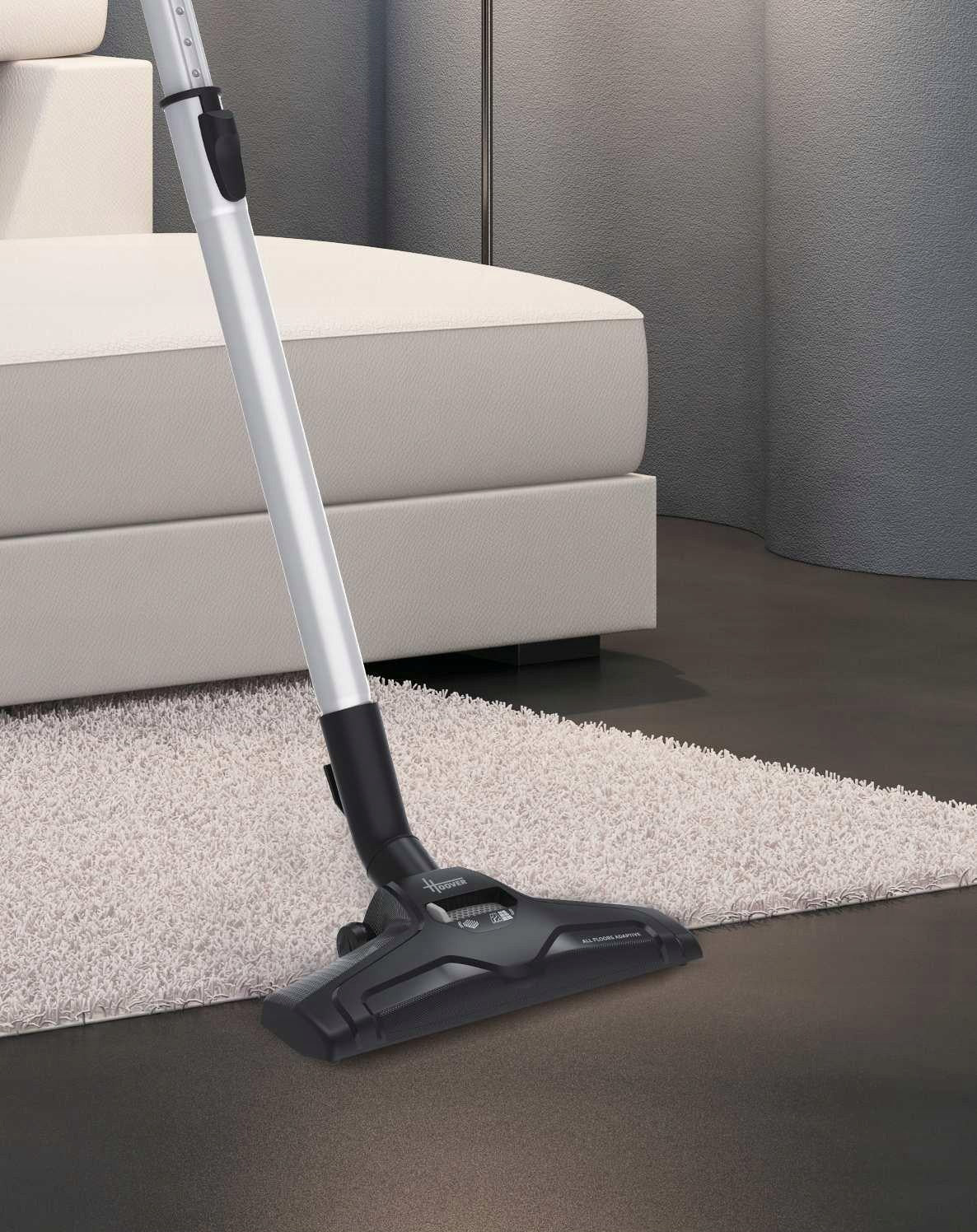 Cylindrical vacuum cleaner Hoover HE120PET 011 700W grey with bag Brand Hoover