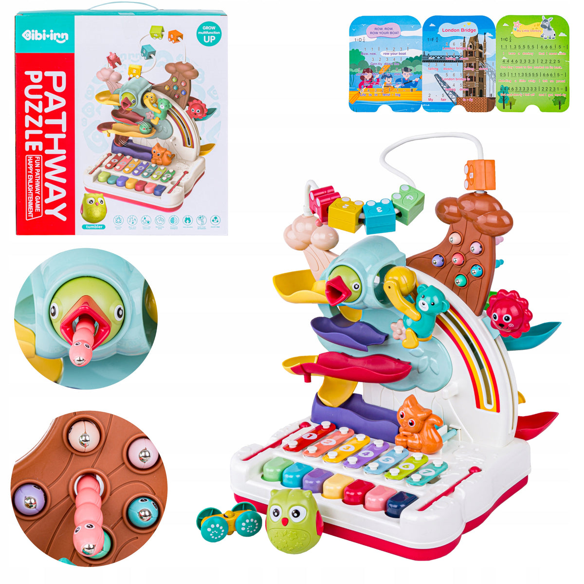 Cymbals Educational Toy Piano Keyboard for Baby Educational Sorter