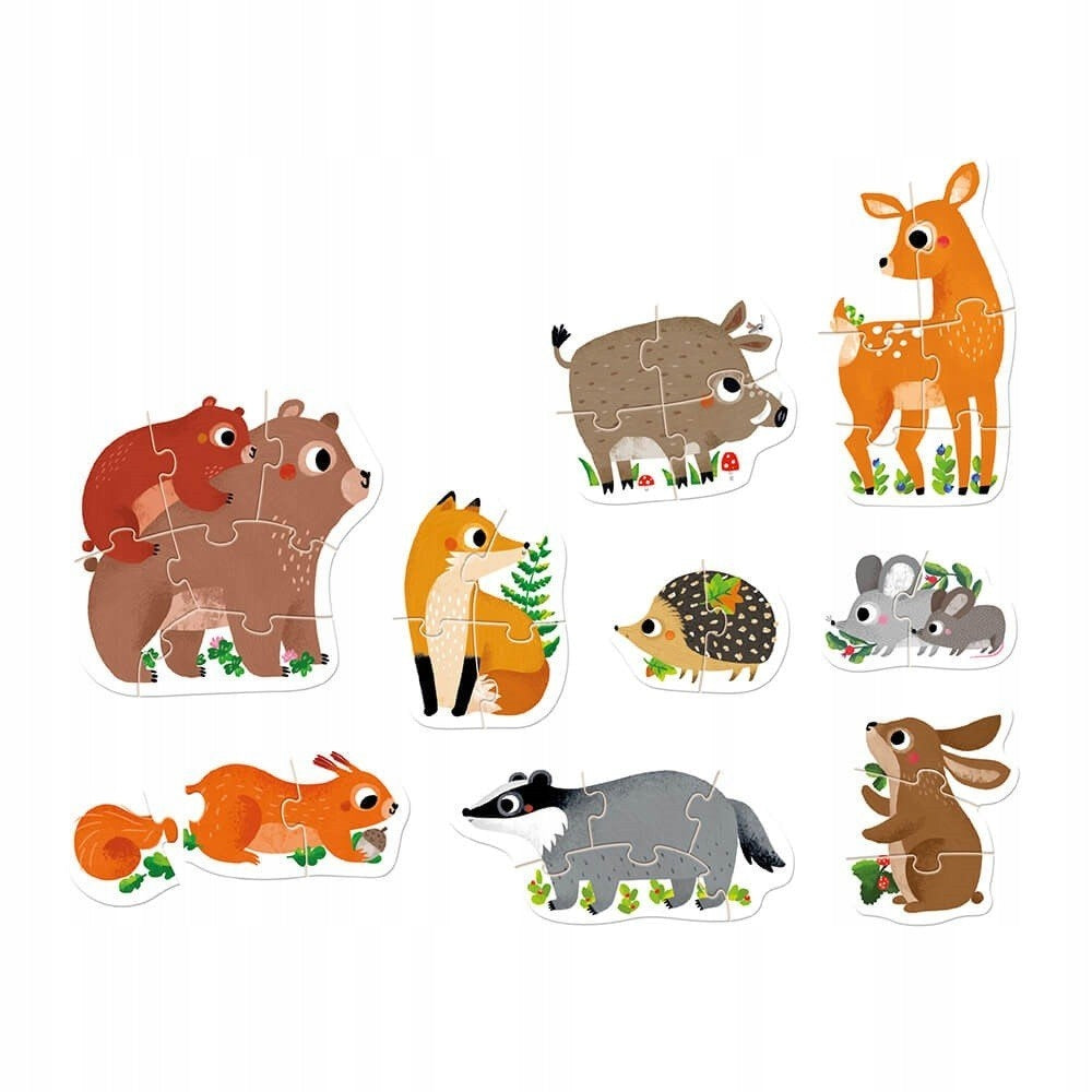 CzuCzu Progressive Puzzle Animals in the Forest Manufacturer code 491835