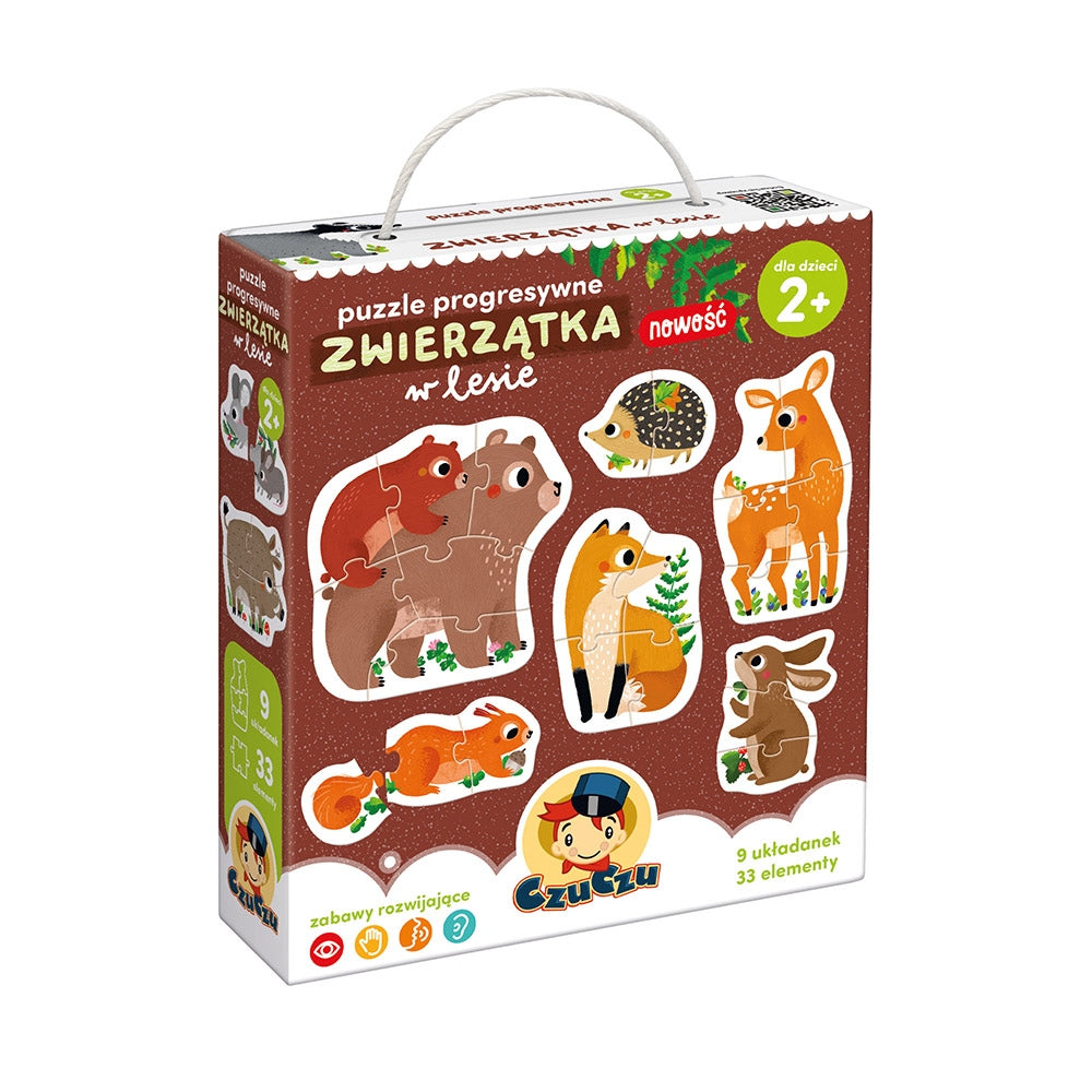 CzuCzu Progressive Puzzle Animals in the Forest