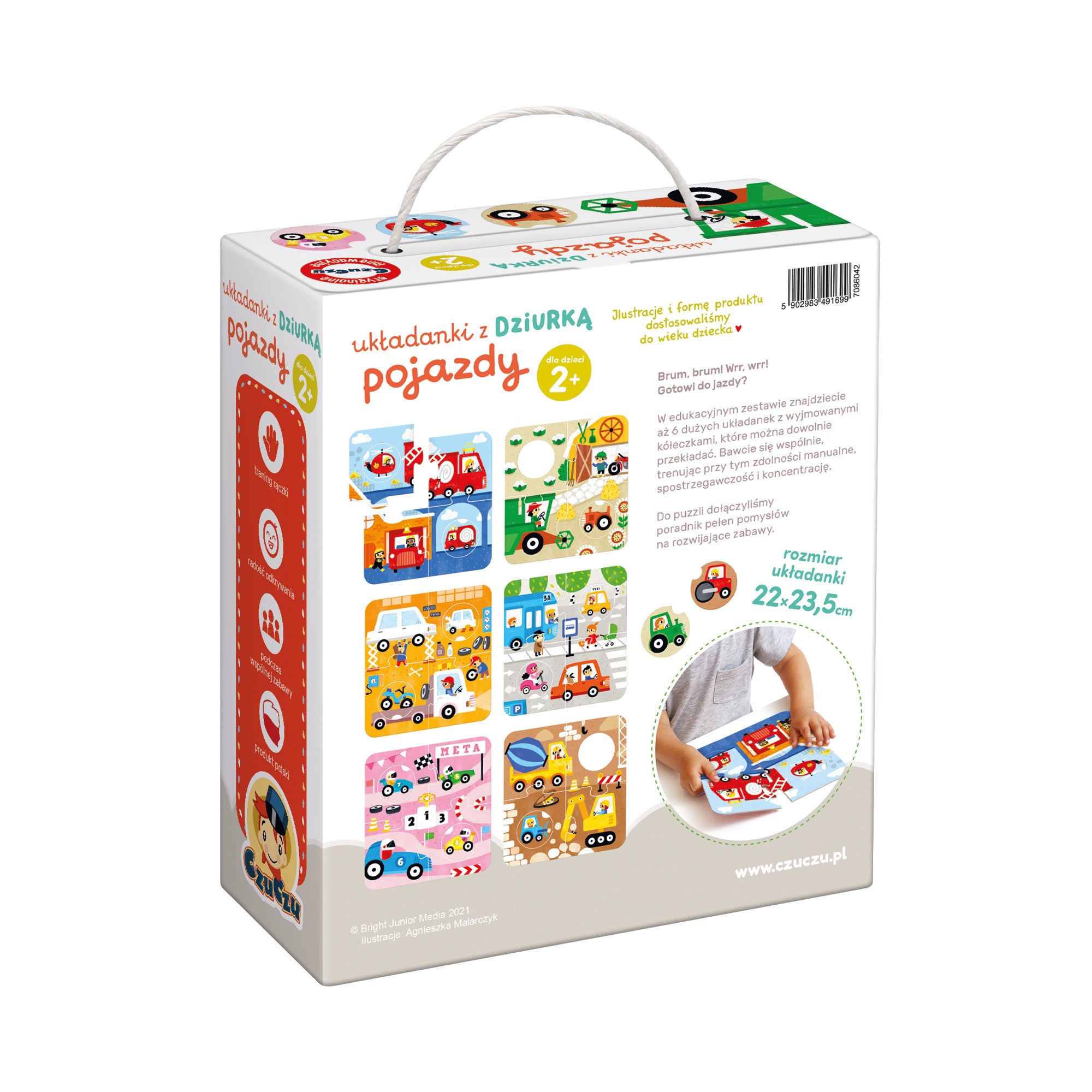 CzuCzu Puzzles with hole Vehicles Brand CzuCzu